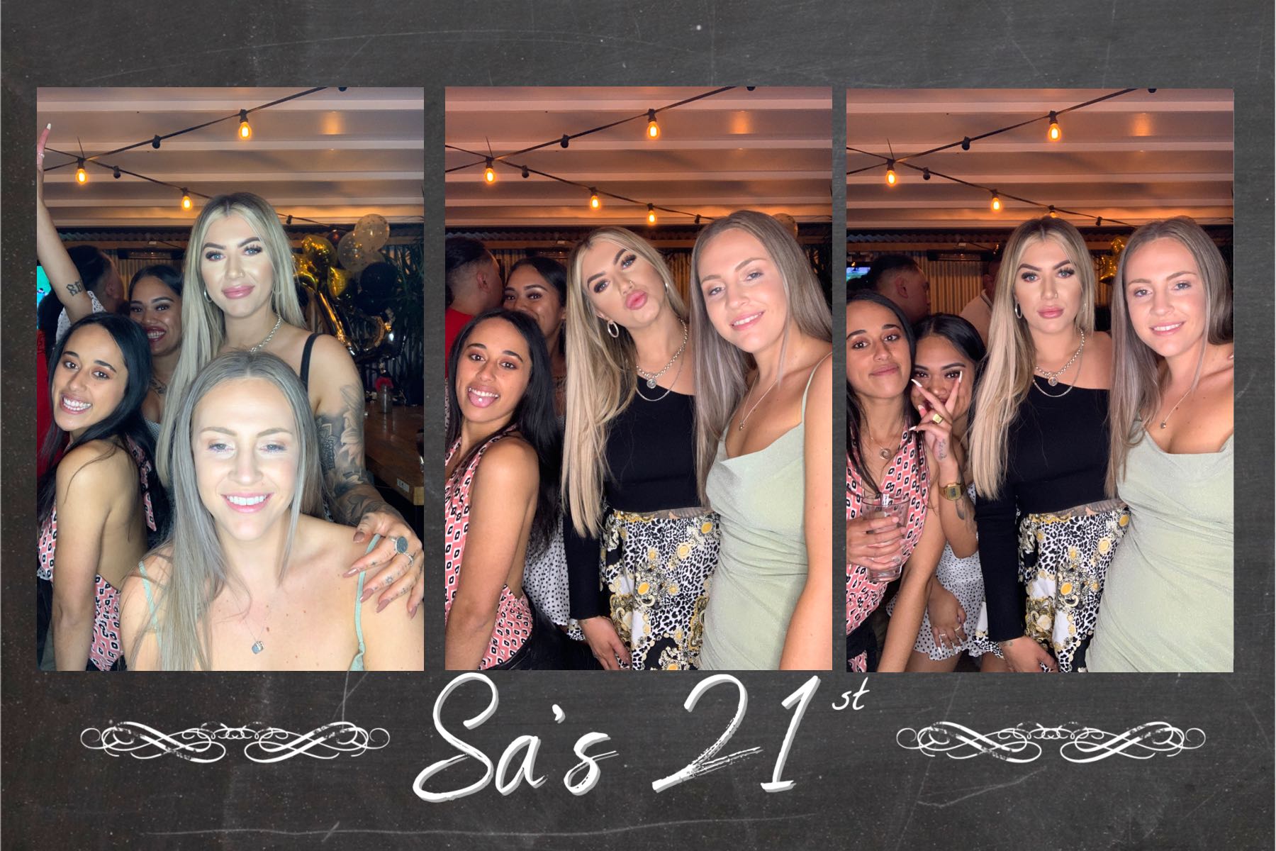 Sa's 21st | View more photos from the event at gallery.photobooth.co.nz/u/SelfieCentral/Sas-21st